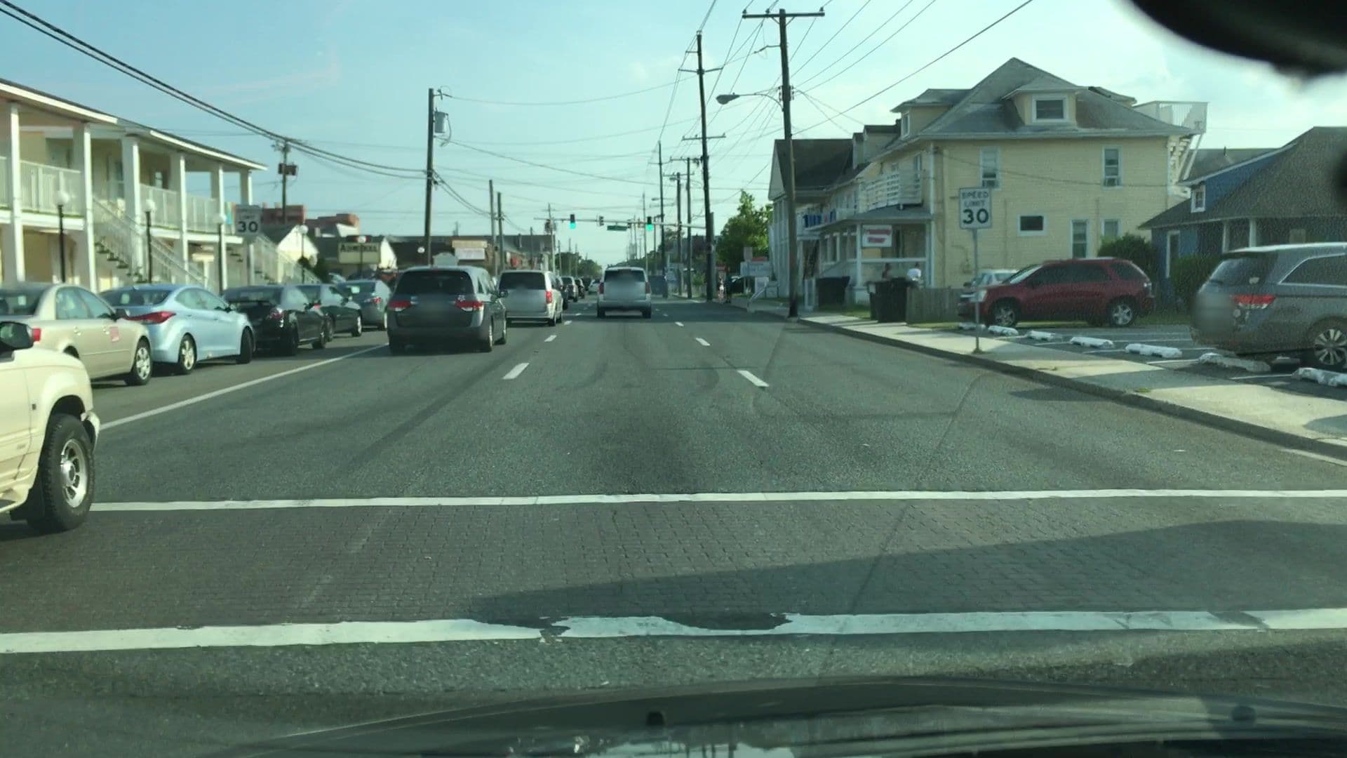 Street view near Beach Bum Motel, West Ocean City