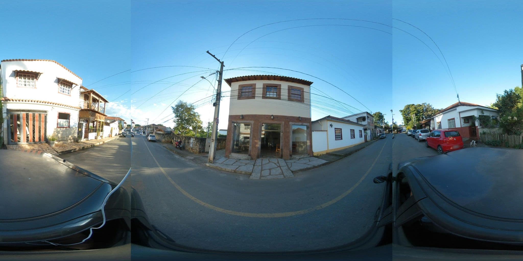 Street view near Hospedaria de Alice, Tiradentes — © Prefeitura_Tiradentes (CC BY-SA · Mapillary)
