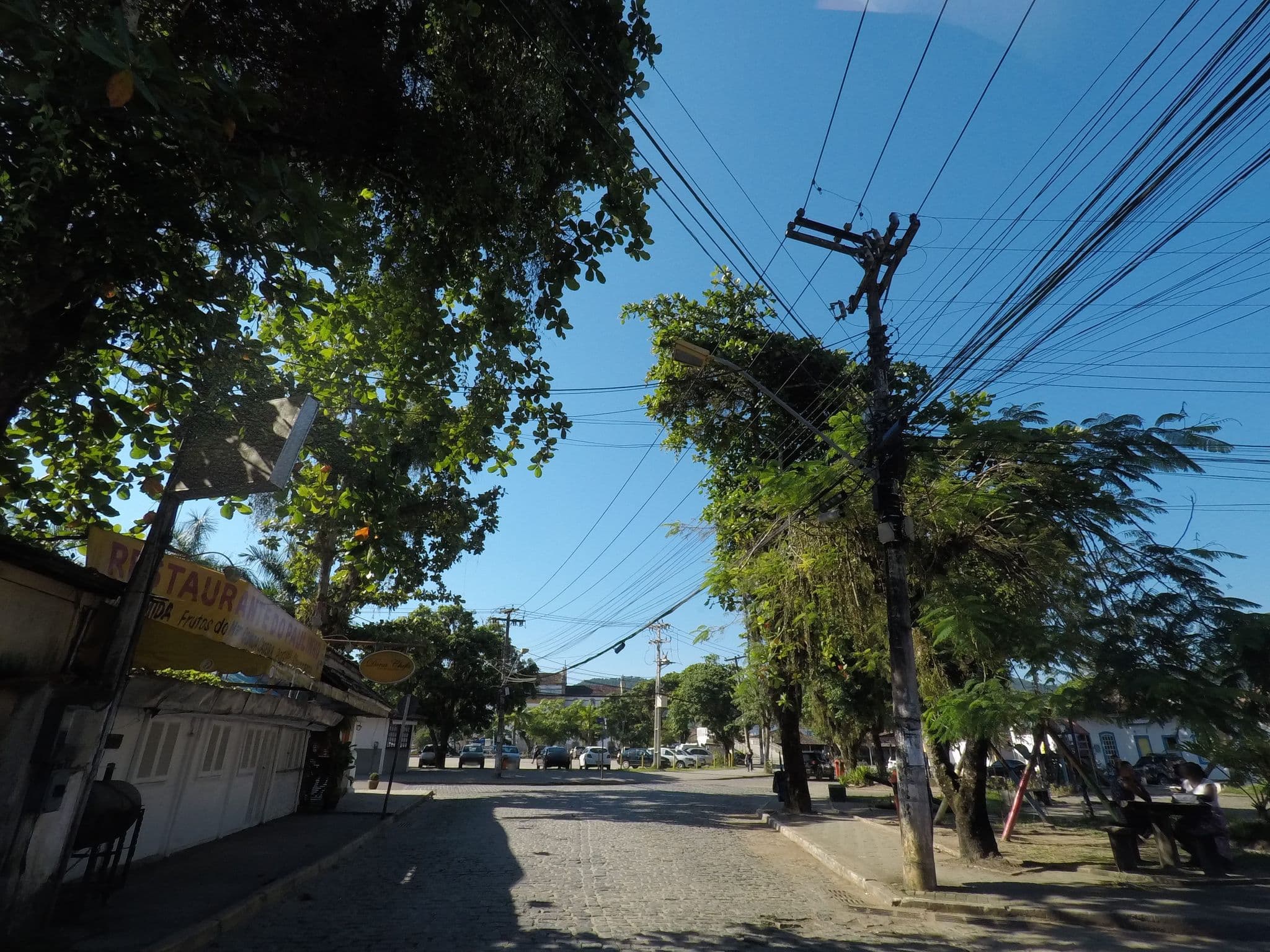 Street view near Pousada do Limoeiro, Paraty