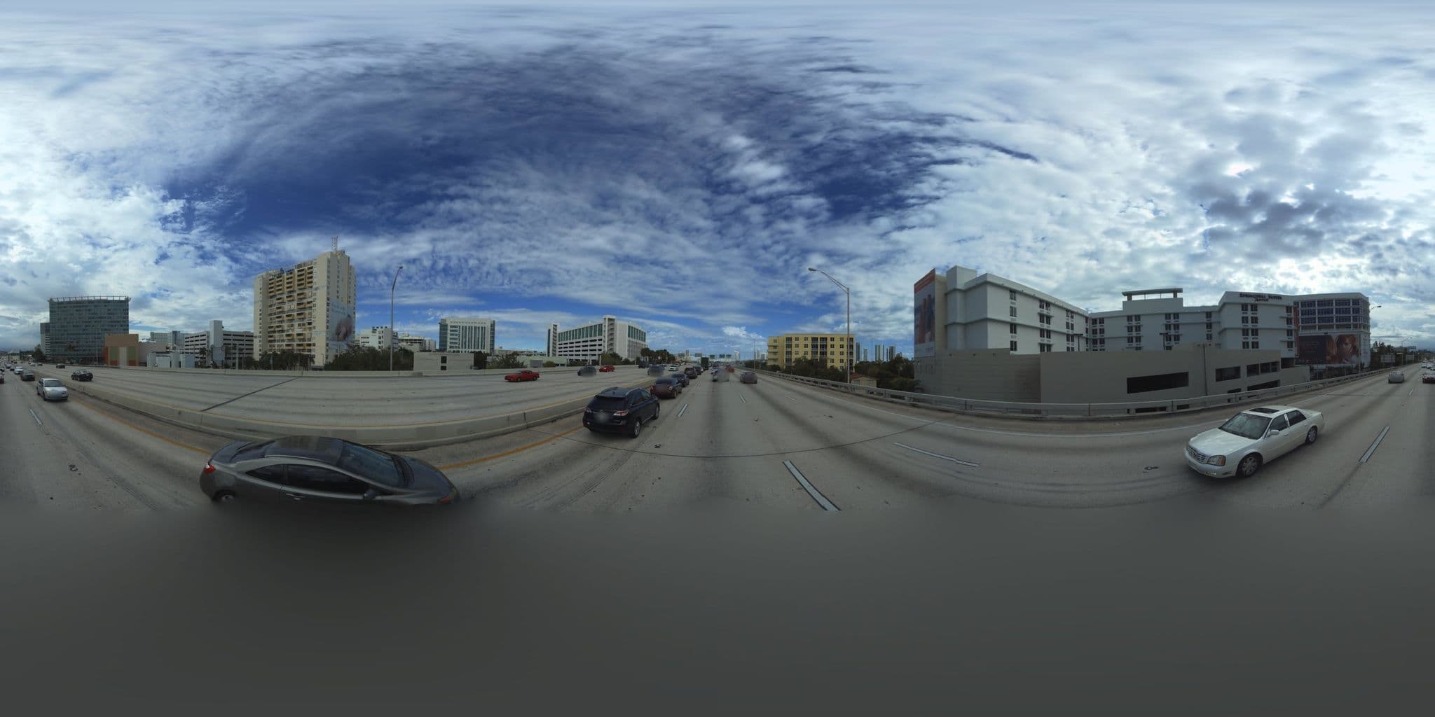Street view near SpringHill Suites, Miami — © microsoft (CC BY-SA · Mapillary)