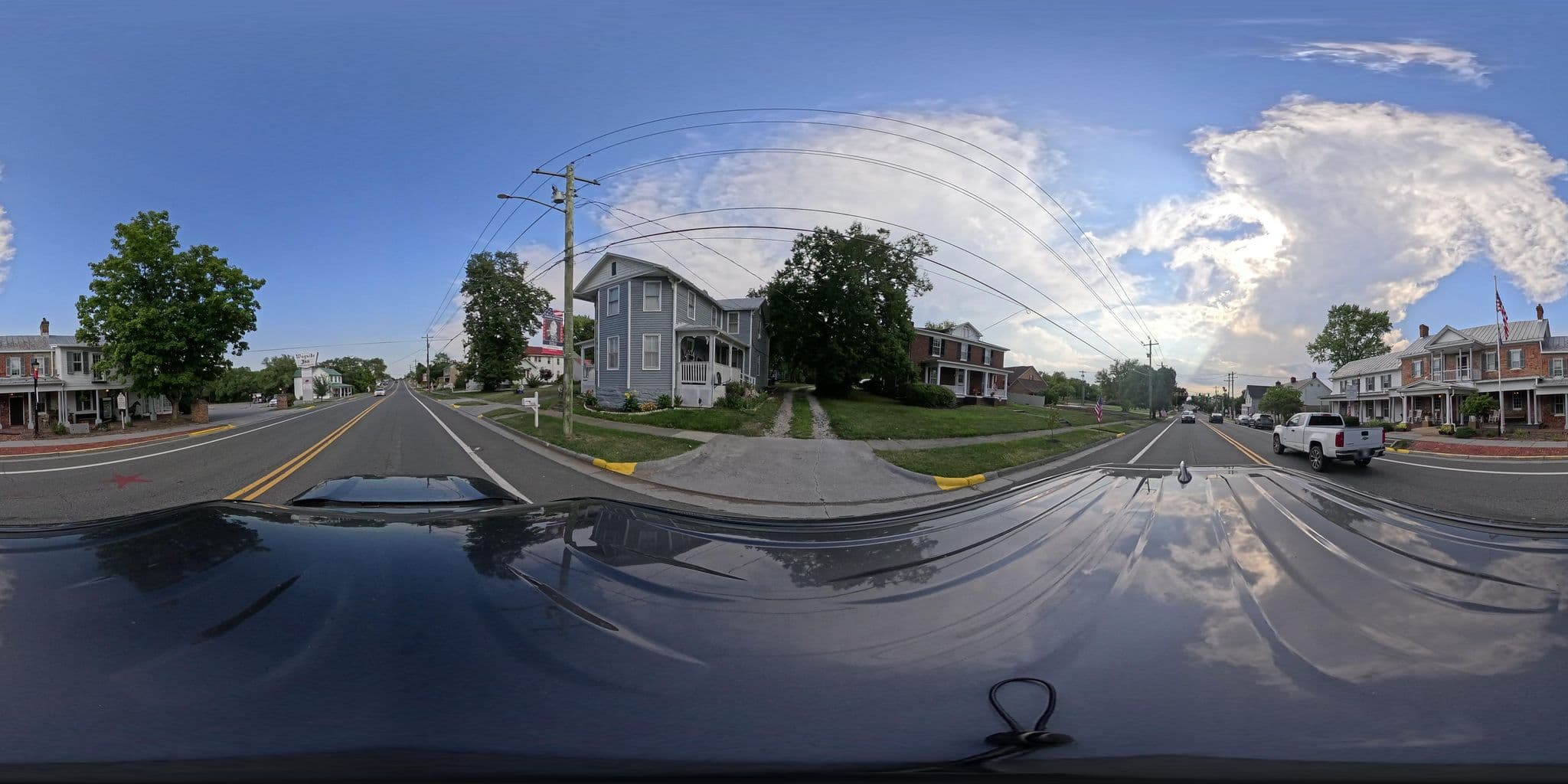 Street view near Wayside Inn & Larrick's Tavern, Stephens City — © apmwa (CC BY-SA · Mapillary)