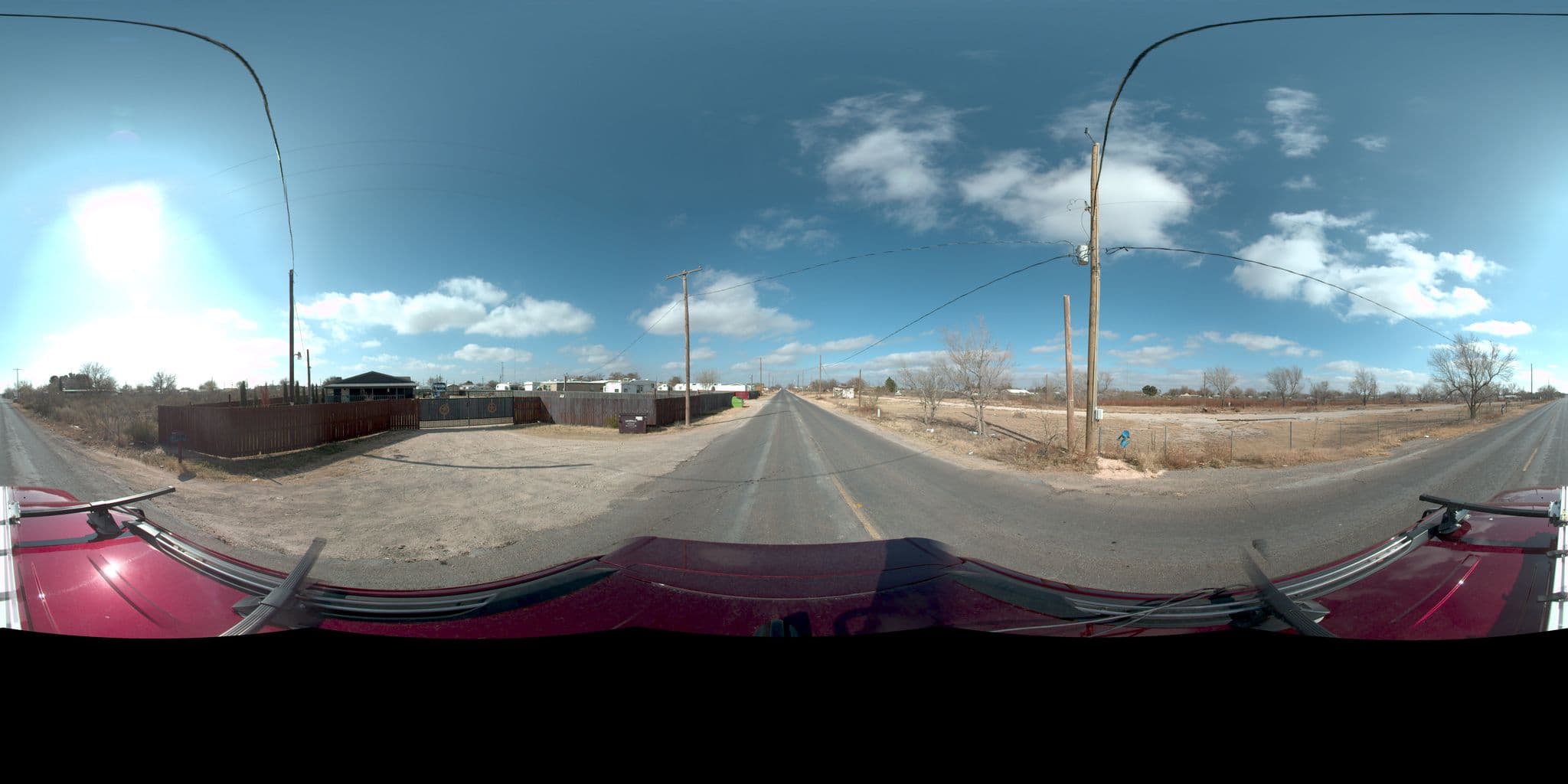 Street view near Ponderosa Trailer Park, West Odessa — © rking (CC BY-SA · Mapillary)