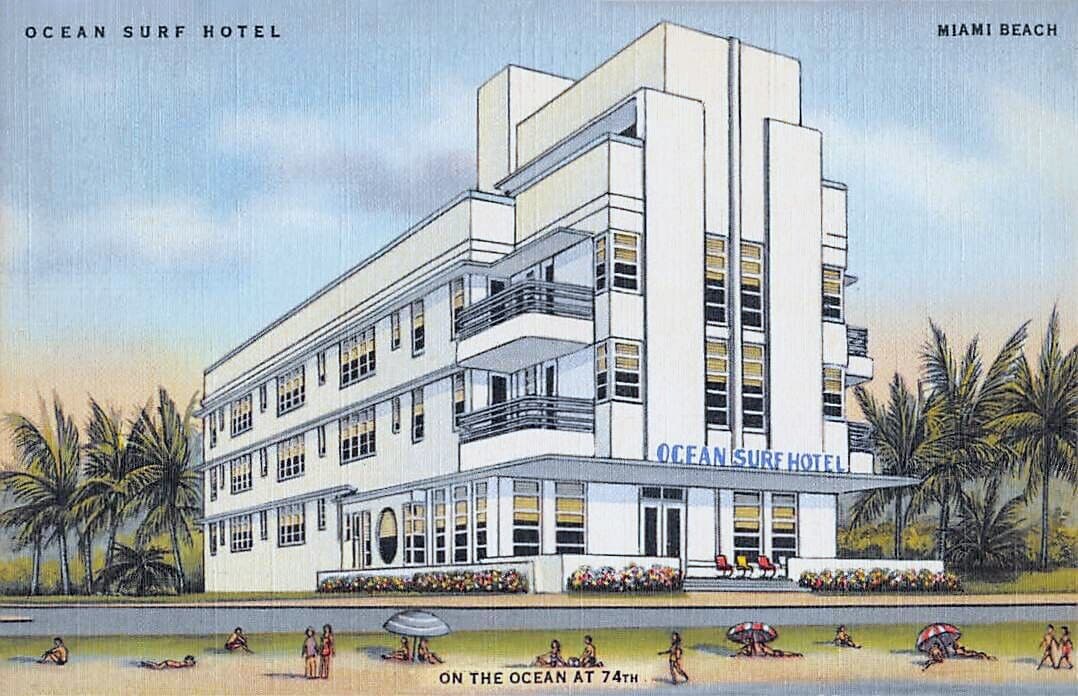 Ocean Surf Hotel (via Wikimedia Commons, Public domain)