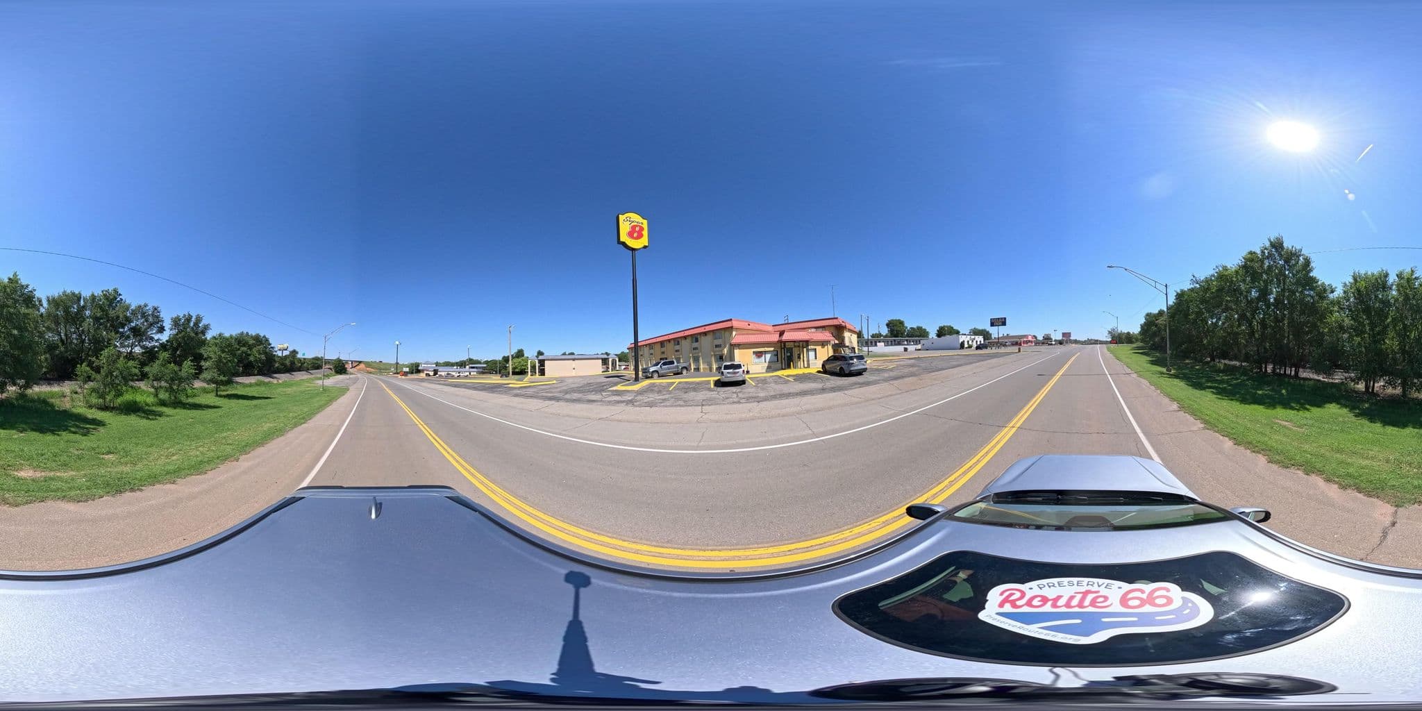 Street view near Super 8, Cordell — © nthp_gis (CC BY-SA · Mapillary)