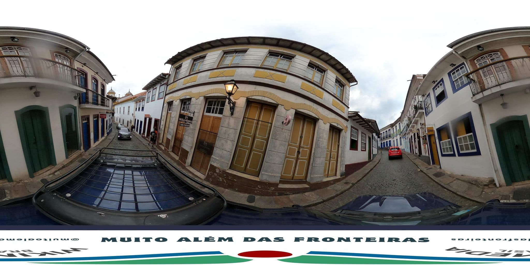 Street view near Uai hostel, Ouro Preto — © MuitoAlemdasFronteiras (CC BY-SA · Mapillary)