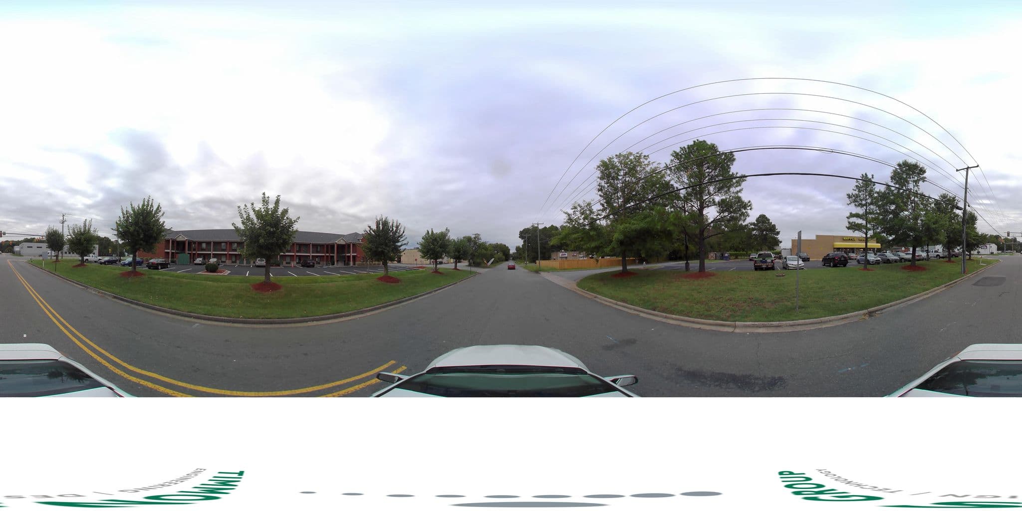 Street view near Econo Lodge, Chamberlayne — © echostorm (CC BY-SA · Mapillary)