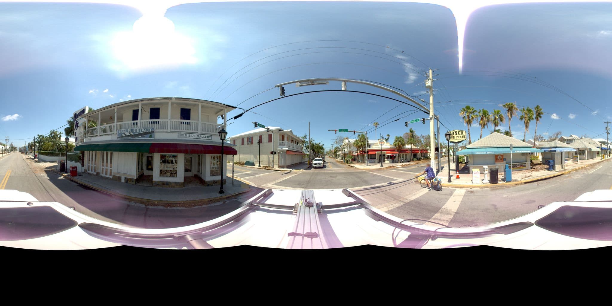 Street view near Duval Gardens, Key West