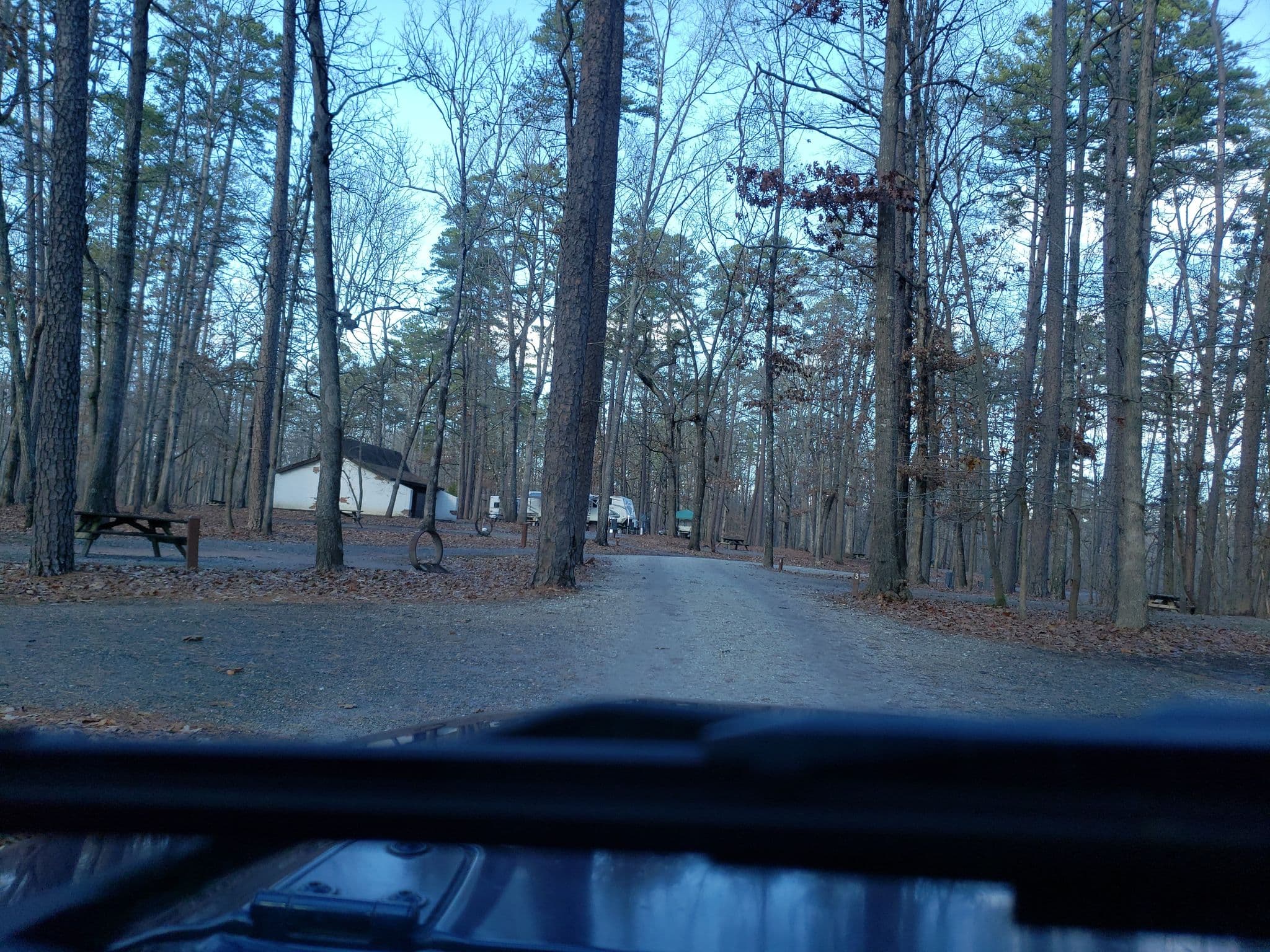 Street view near Kings Mountain State Park Camping Area, Kings Mountain — © evilonod (CC BY-SA · Mapillary)
