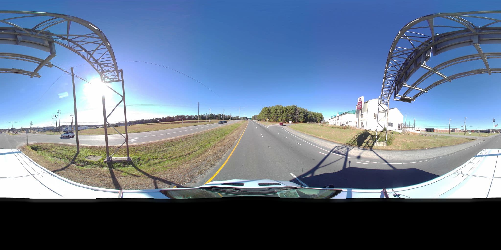 Street view near Best Western Plus South Hill Inn, Bracey — © echostorm (CC BY-SA · Mapillary)