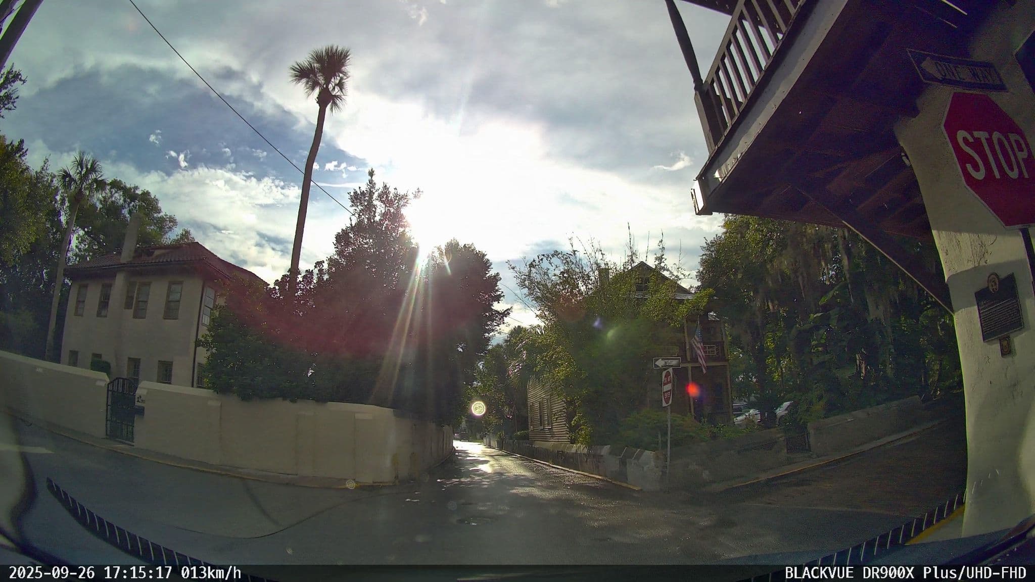 Street view near Saint Francis Inn Bed and Breakfast, Saint Augustine — © allen (CC BY-SA · Mapillary)