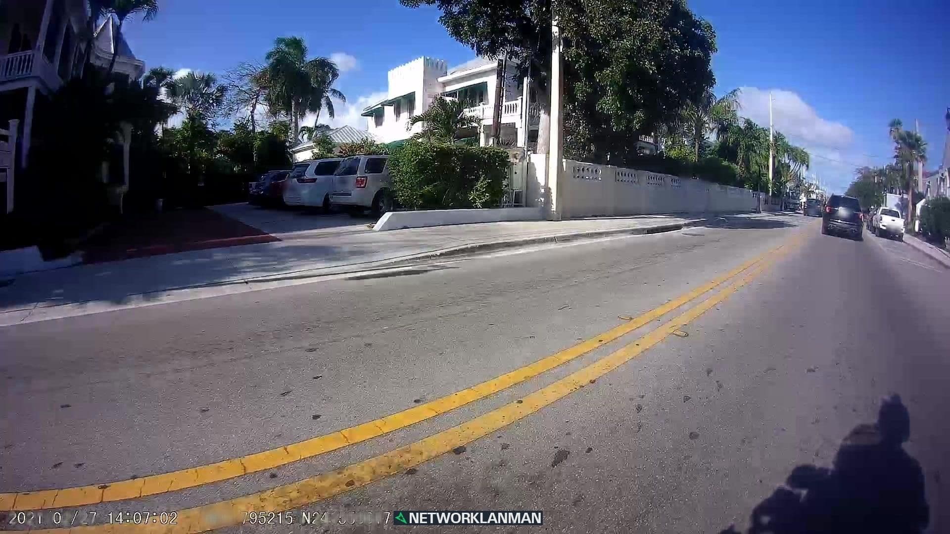 Street view near La Pensione Inn, Key West
