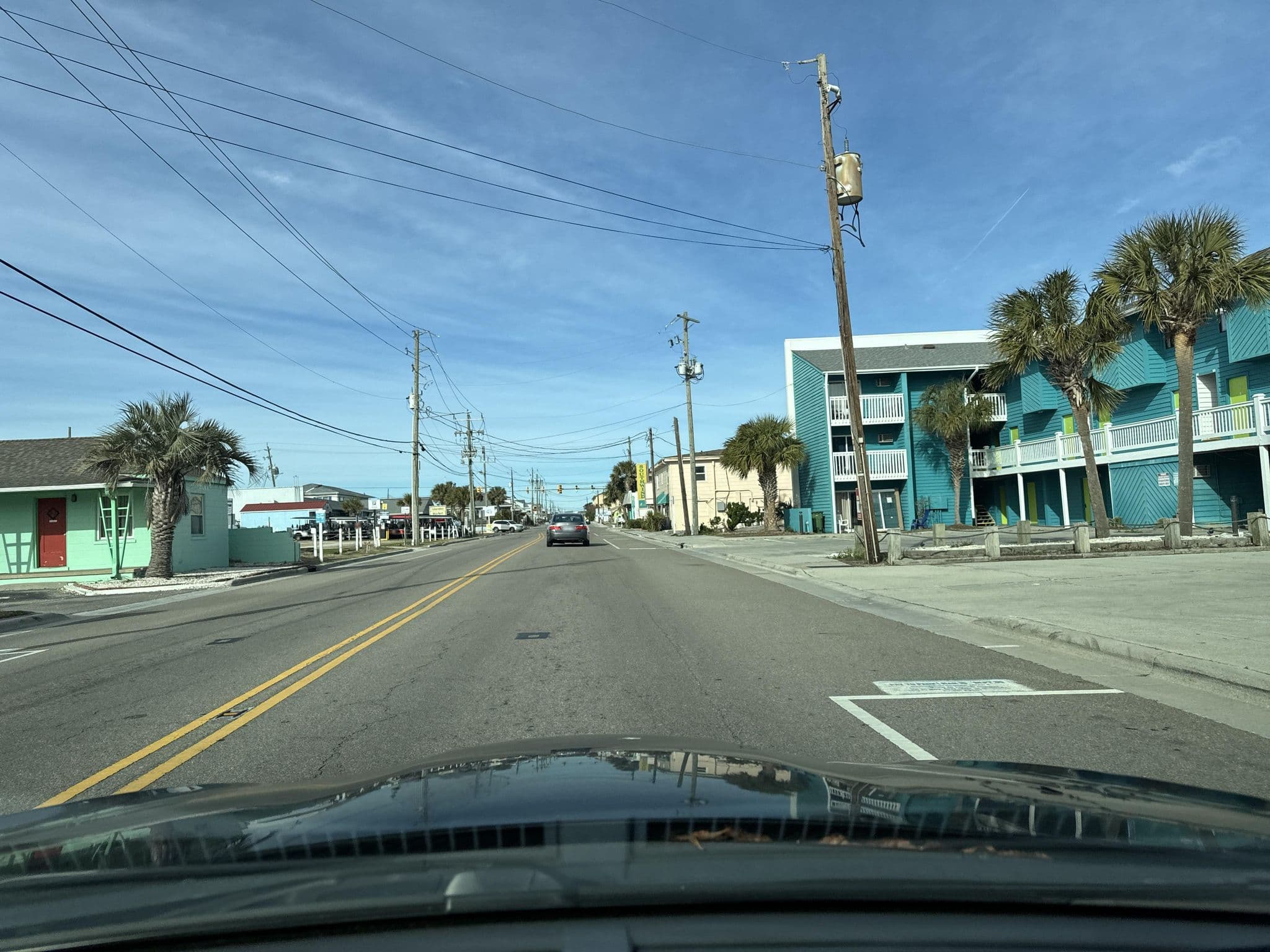Street view near Admirals Quarters Motel, Kure Beach — © _jcaruso (CC BY-SA · Mapillary)