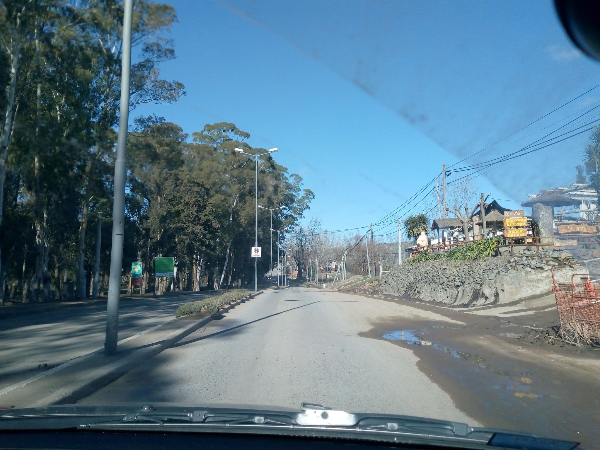 Street view near Descanso El Lago, Tandil