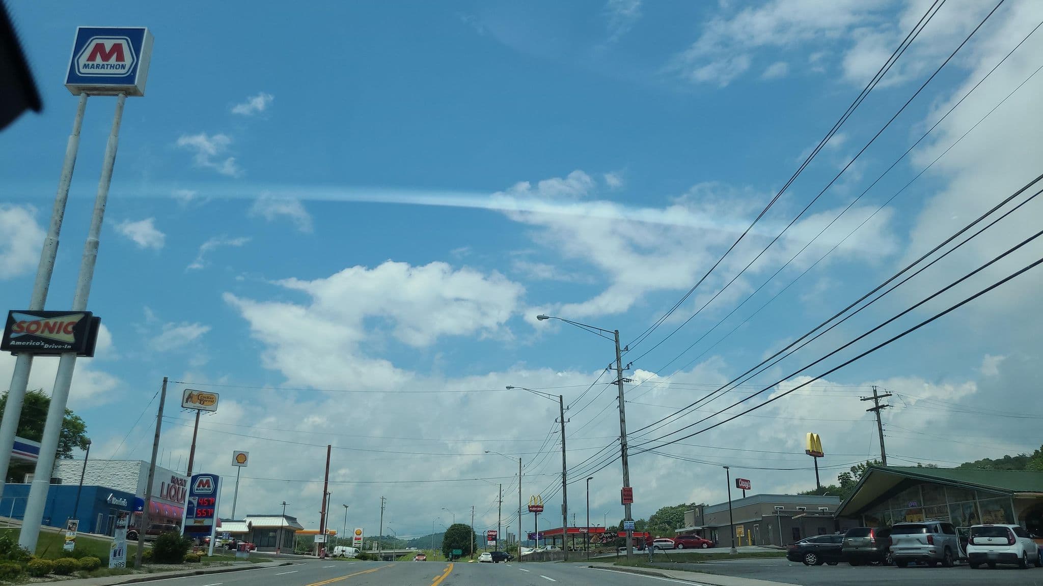Street view near Lamb's Inn, Rocky Top — © jacklehoullier (CC BY-SA · Mapillary)
