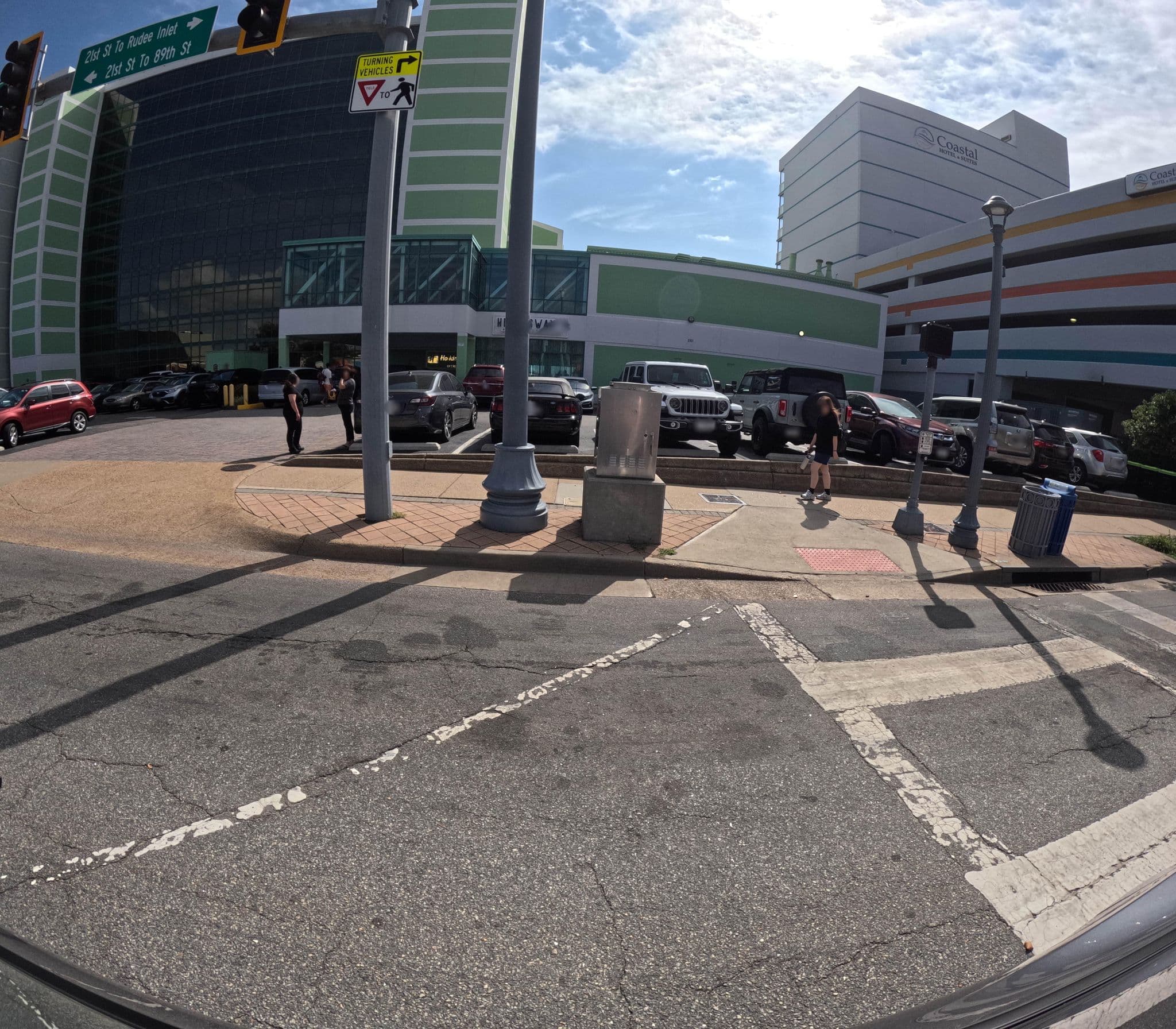 Street view near Holiday Inn VA Beach-Oceanside (21st St) by IHG, Virginia Beach — © vorpalblade (CC BY-SA · Mapillary)