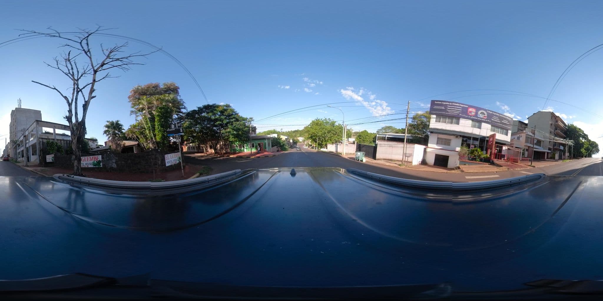Street view near El Guembé hostel house, Puerto Iguazú