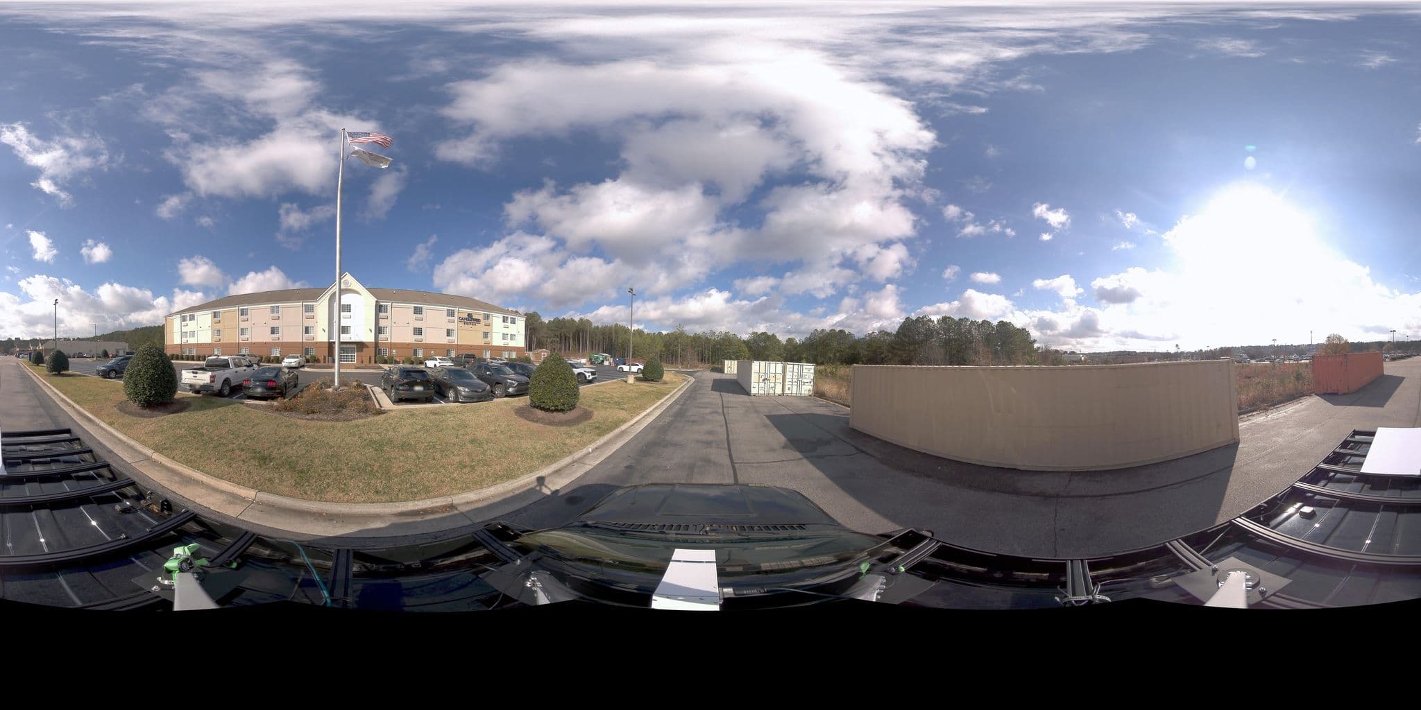 Street view near Candlewood Suites Ft Lee - Petersburg - Hopewell, Prince George — © TimmonsPavement (CC BY-SA · Mapillary)