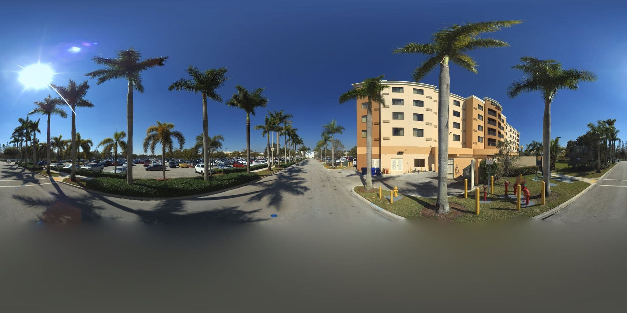 Street view near Courtyard Miami at Dolphin Mall, Sweetwater — © microsoft (CC BY-SA · Mapillary)