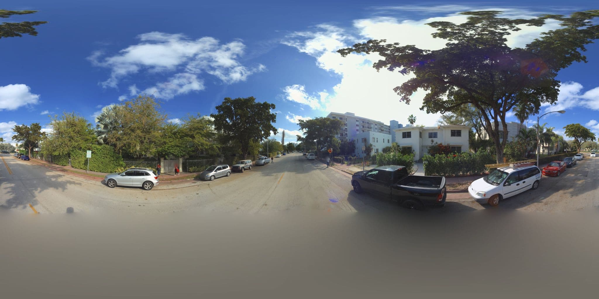 Street view near Casa Gaby Apartments Part of the Oasis Casita Collection, Miami Beach