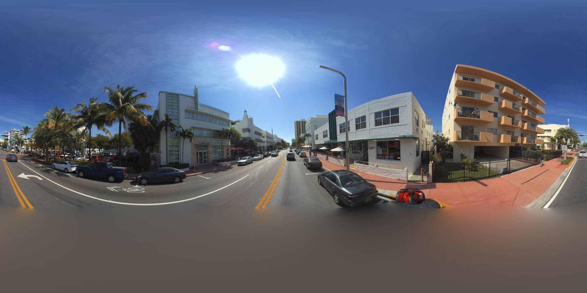 Street view near Hotel Ocean, Miami Beach — © microsoft (CC BY-SA · Mapillary)