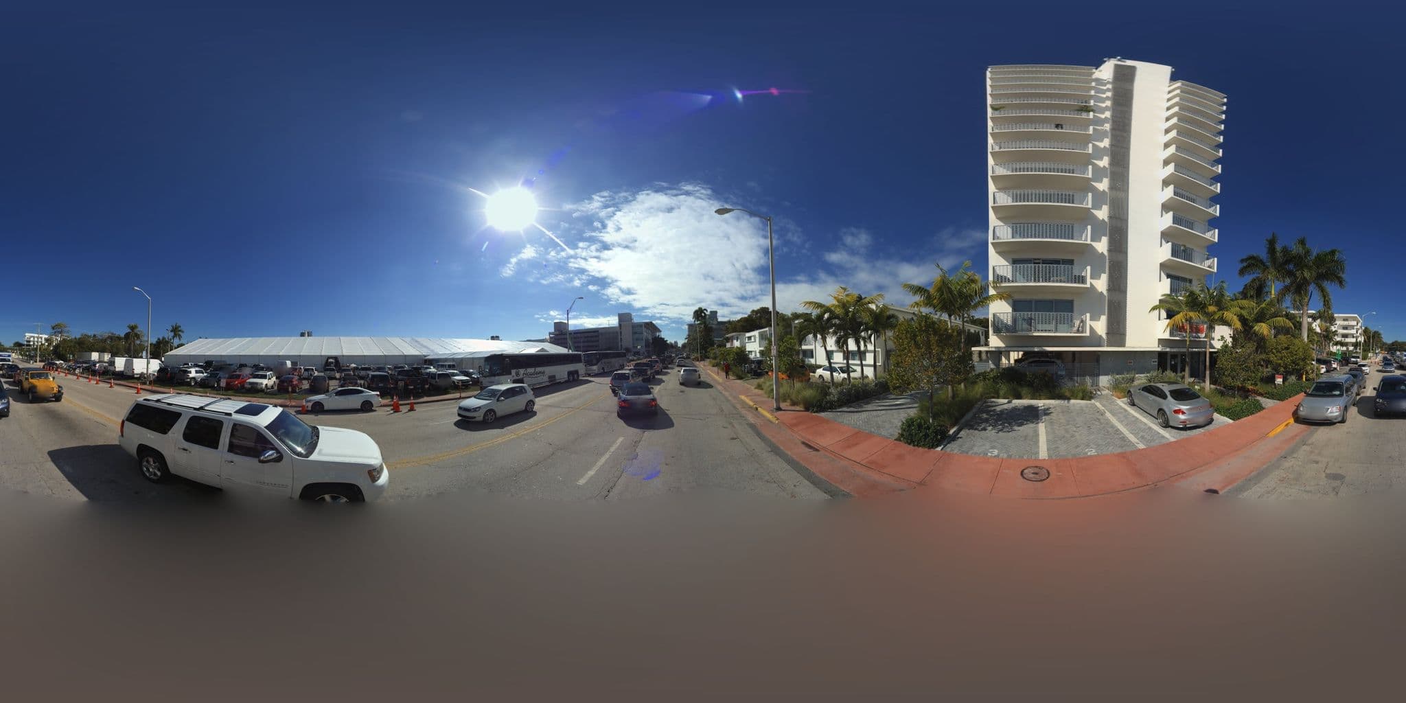 Street view near 1818 Meridian House, Miami Beach