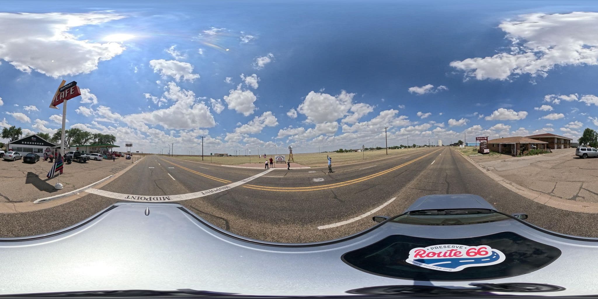 Street view near Fabulous 40s Motel, Bushland — © nthp_gis (CC BY-SA · Mapillary)