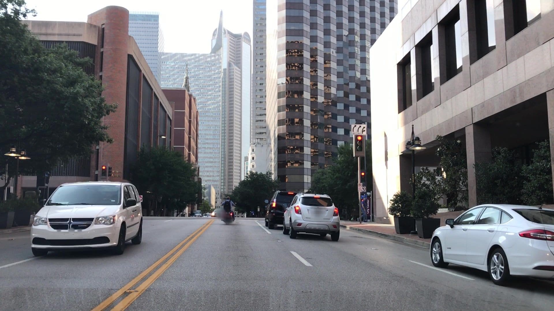 Street view near Fairmont Hotel, Dallas — © lvl5 (CC BY-SA · Mapillary)