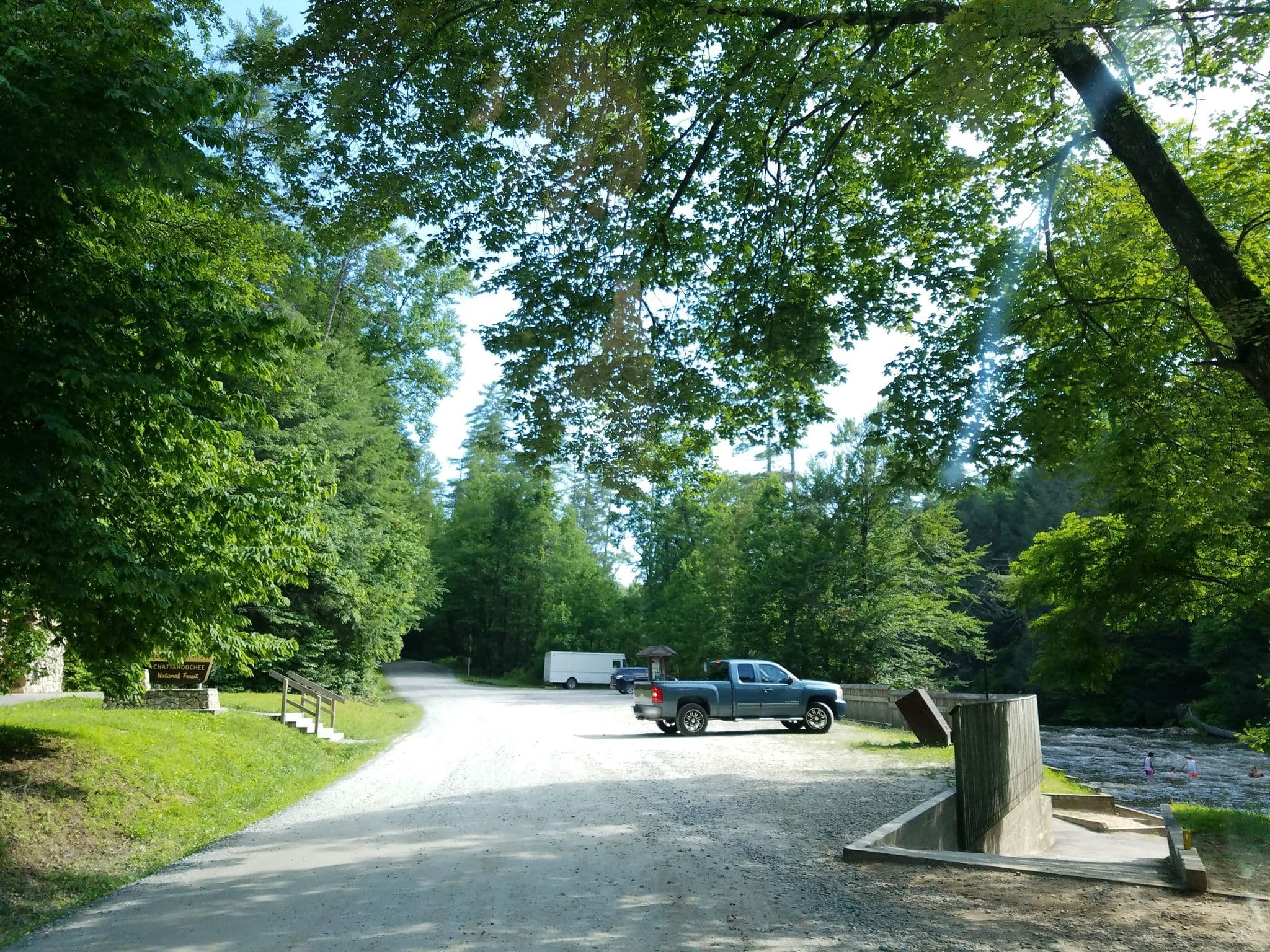 Street view near Toccoa River Sandy Bottoms Recreation Area, Ellijay — © jackdripper (CC BY-SA · Mapillary)