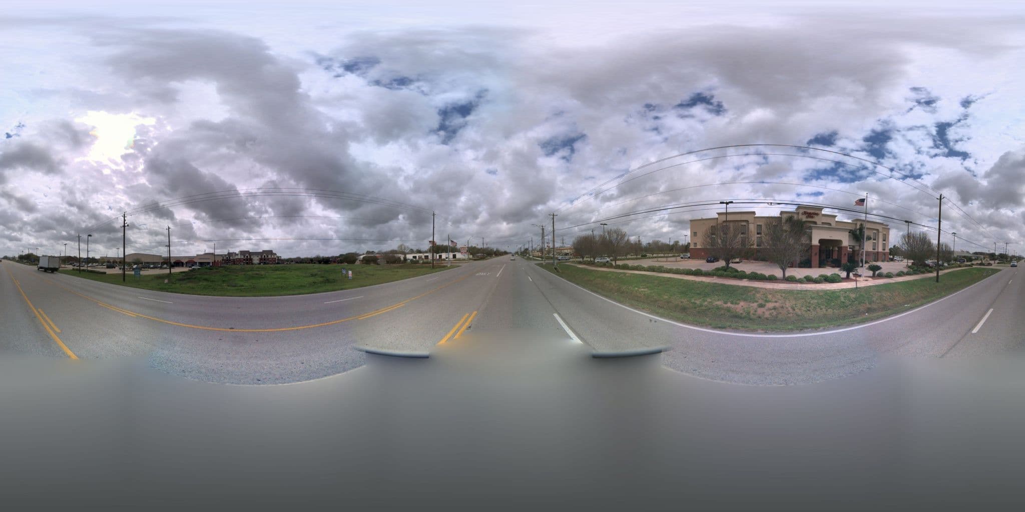 Street view near Hampton Inn, Brookside Village — © microsoft (CC BY-SA · Mapillary)