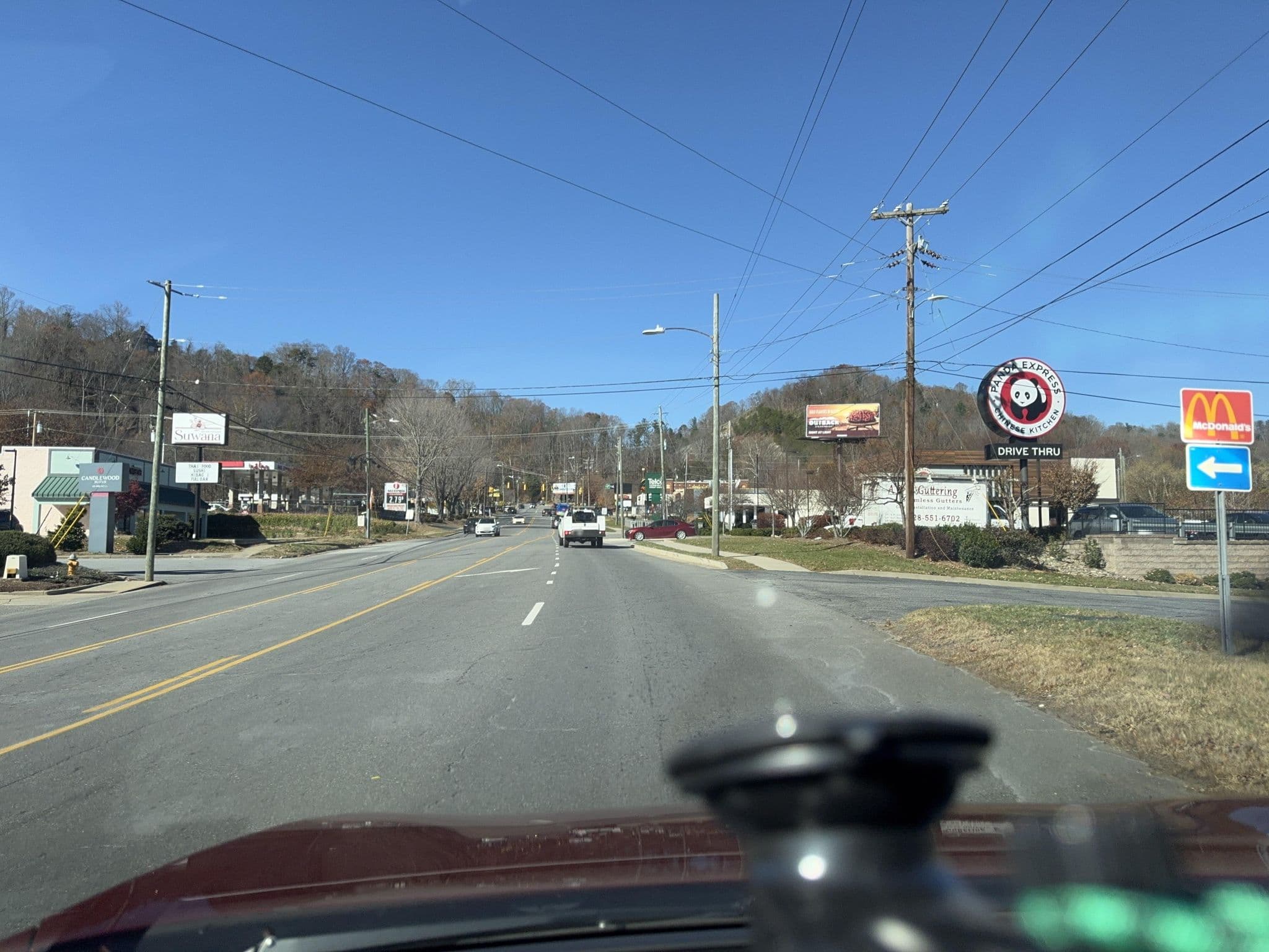 Street view near The Beaucatcher, Asheville — © quickness805 (CC BY-SA · Mapillary)