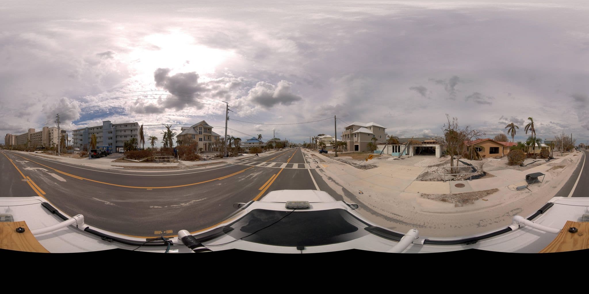Street view near Castle Beach, Fort Myers Beach — © Sitetour (CC BY-SA · Mapillary)