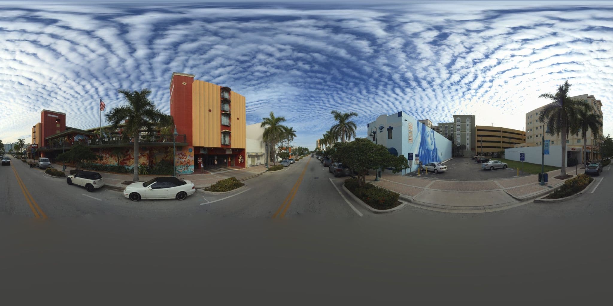 Street view near The Harrison Hotel Downtown Hollywood, Hallandale Beach — © microsoft (CC BY-SA · Mapillary)