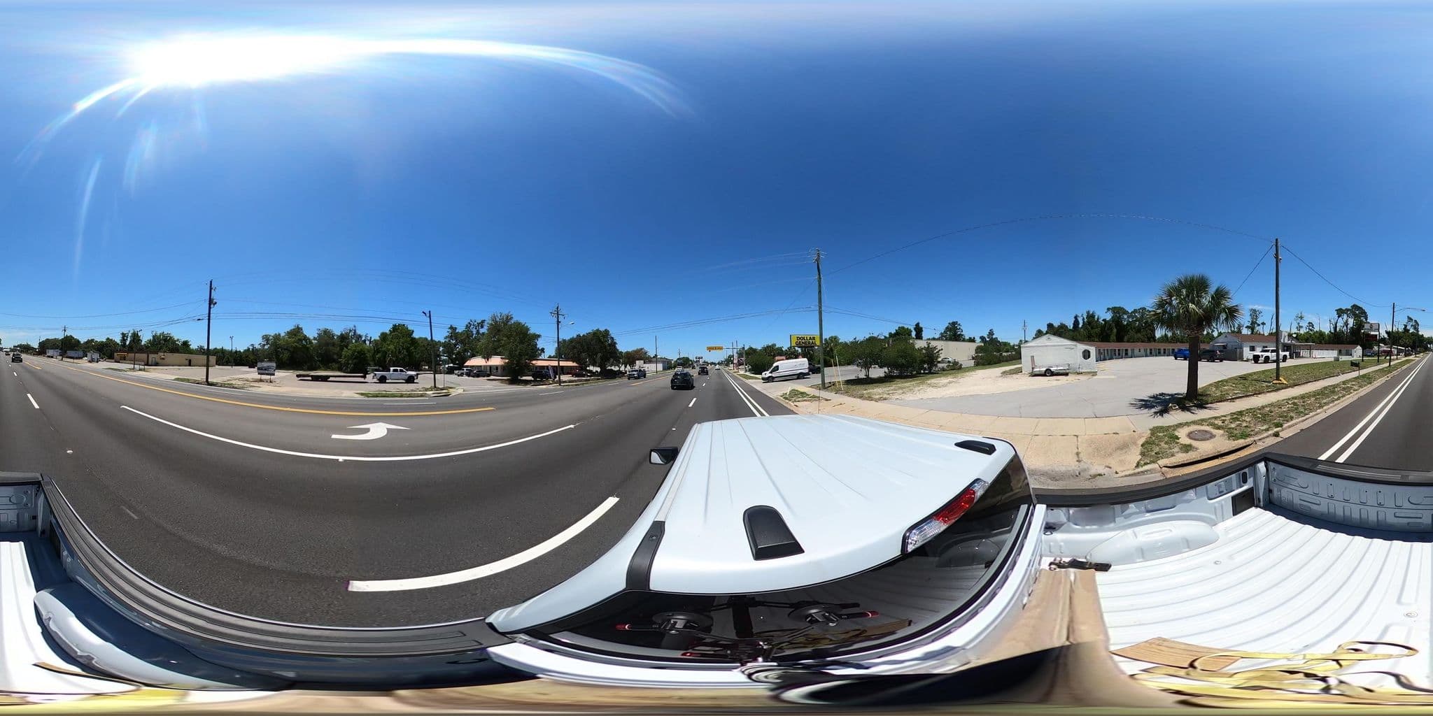 Street view near Budget Inn, Pretty Bayou — © bchamberlain (CC BY-SA · Mapillary)