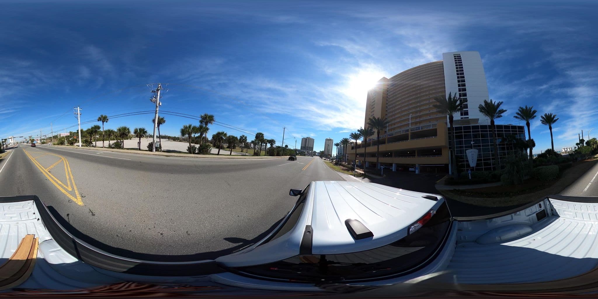 Street view near Sterling Reef, Panama City Beach
