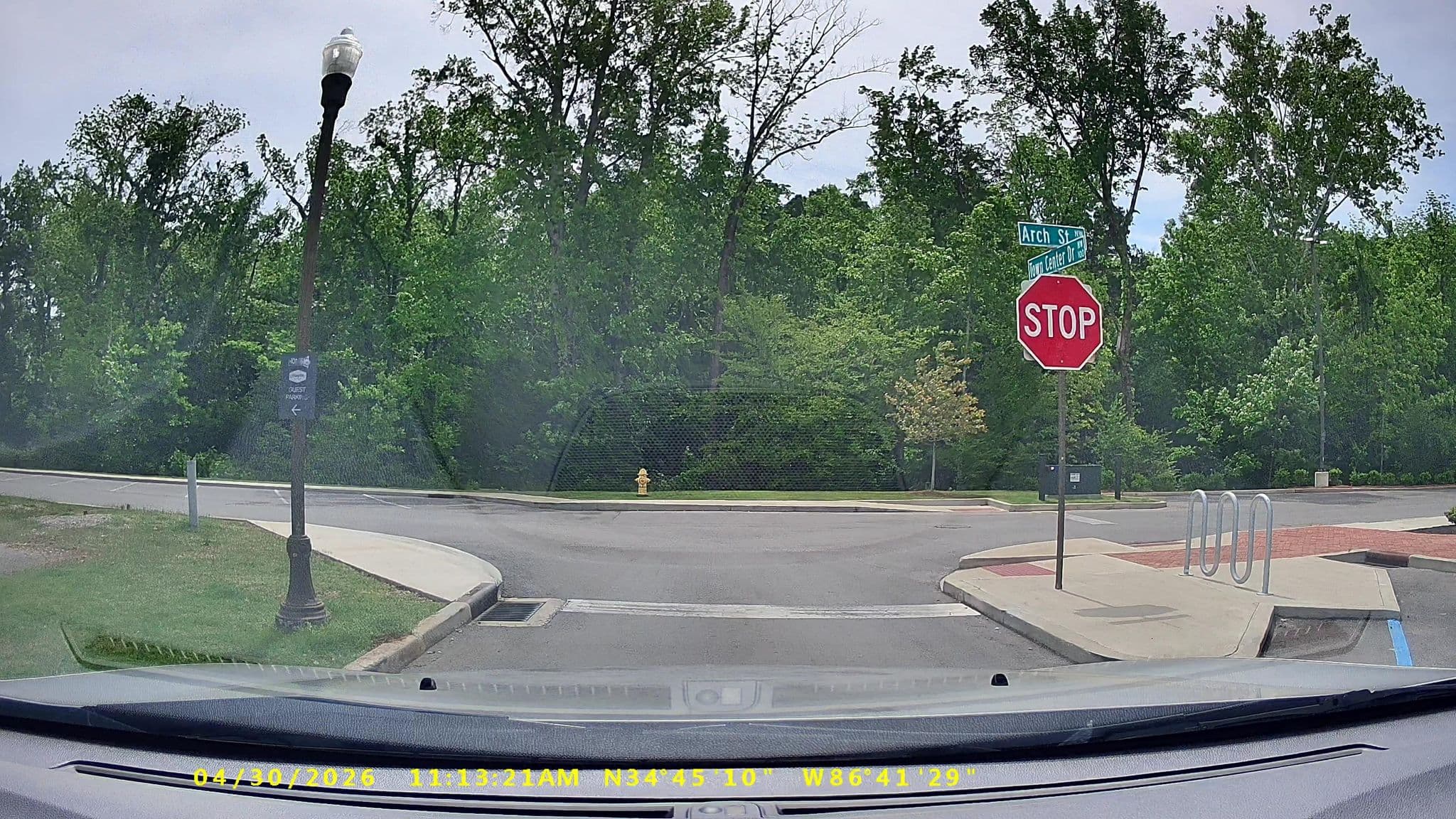 Street view near Hampton Inn Huntsville/Village of Providence, Redstone Arsenal — © argwx256 (CC BY-SA · Mapillary)