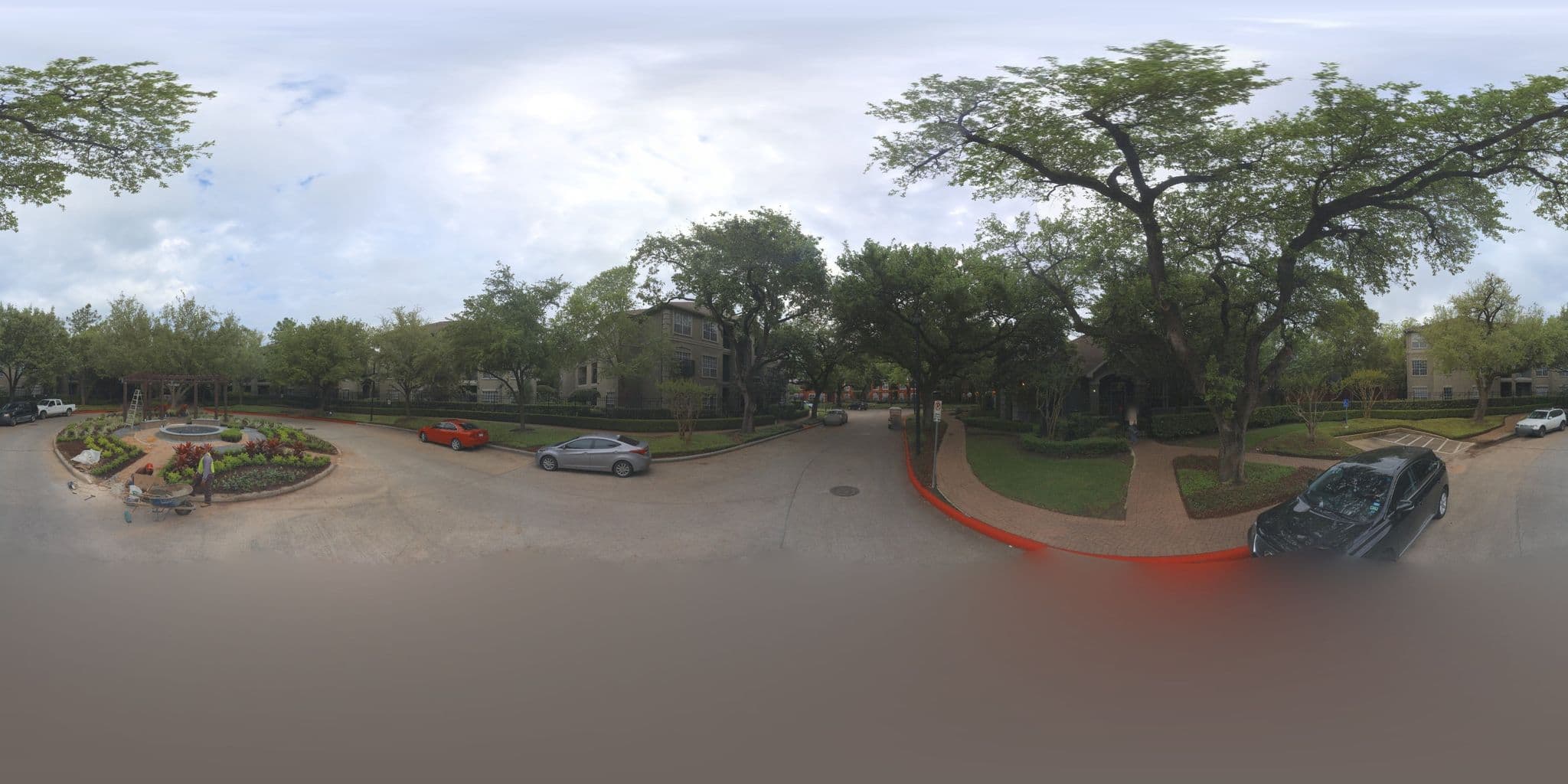 Street view near Oakwood at Archstone Midtown, Houston