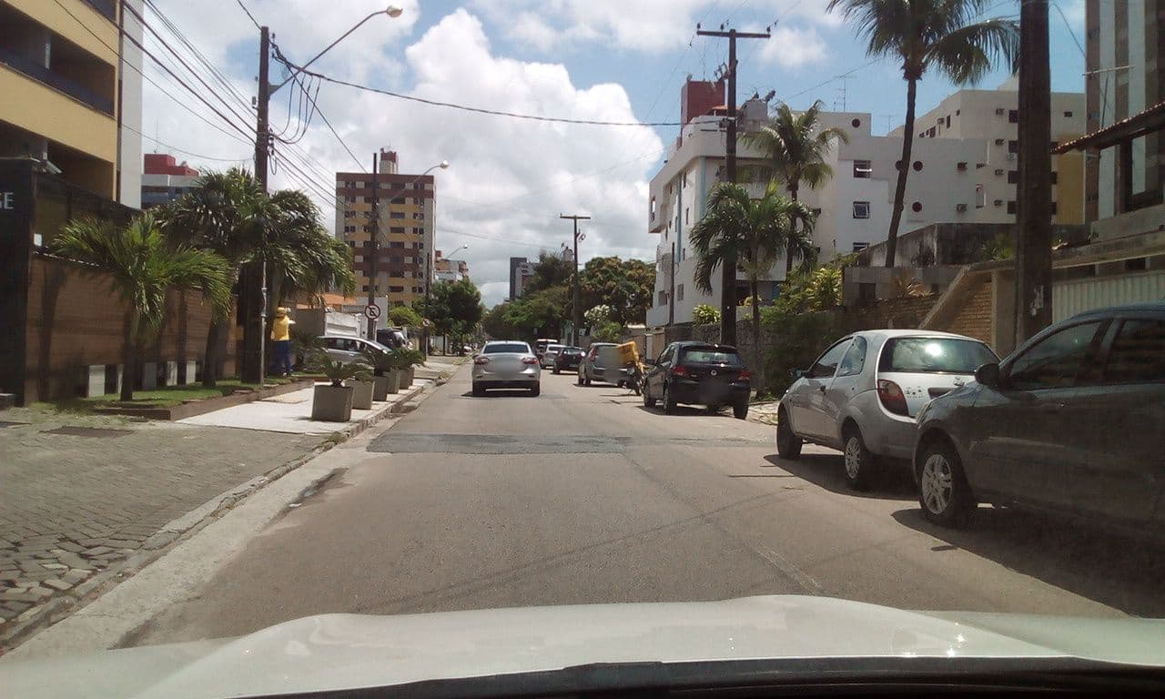 Street view near Hotel Village Confort, João Pessoa — © fredporto (CC BY-SA · Mapillary)