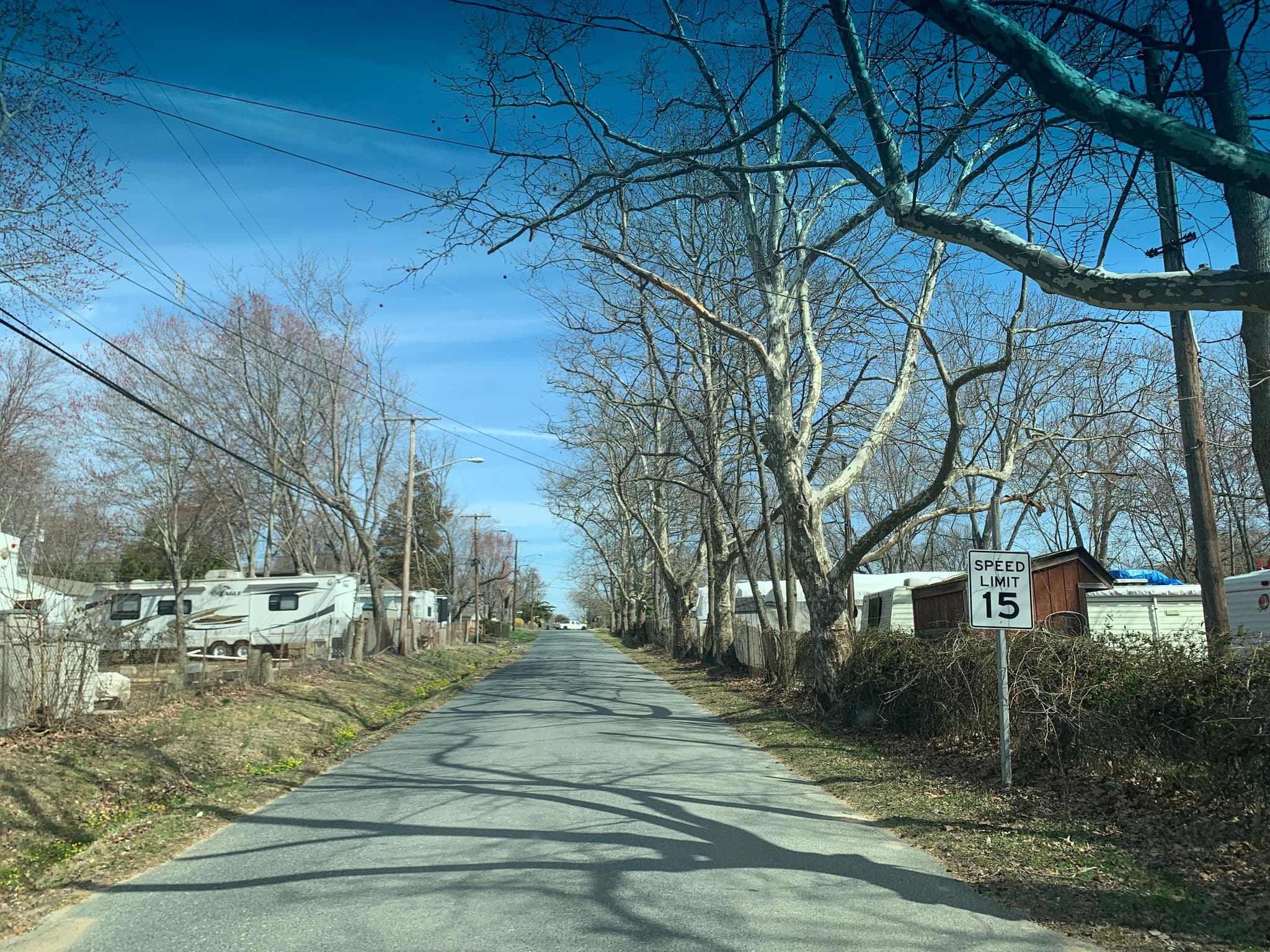 Street view near Holloway Beach Campground, Havre de Grace — © mdroads (CC BY-SA · Mapillary)