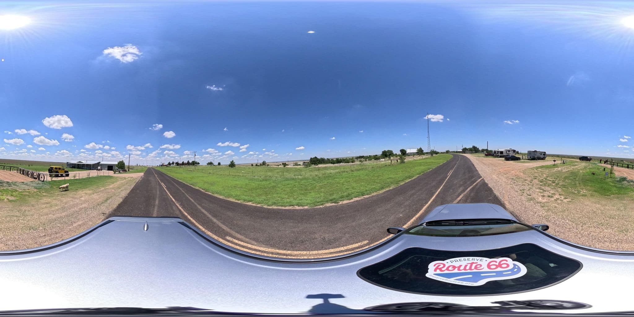 Street view near Longhorn RV Park, Pampa — © nthp_gis (CC BY-SA · Mapillary)