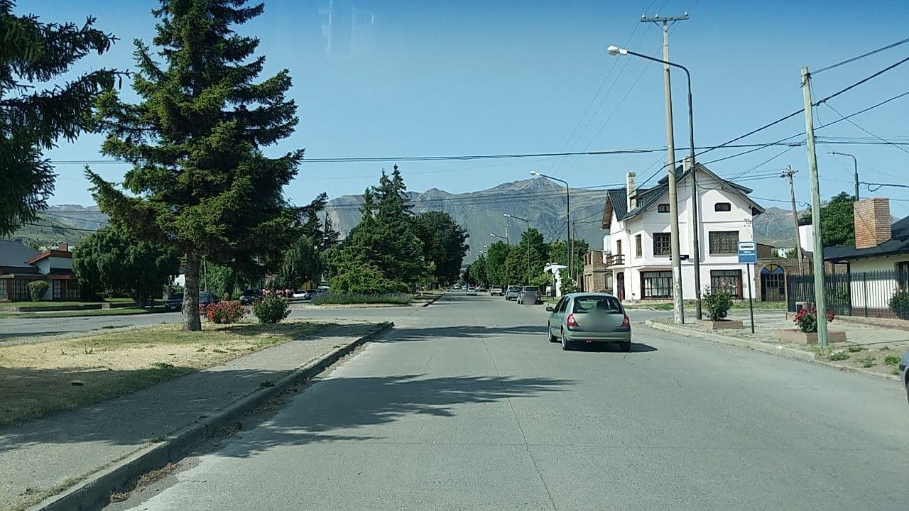 Street view near Anochecer Andino, Esquel