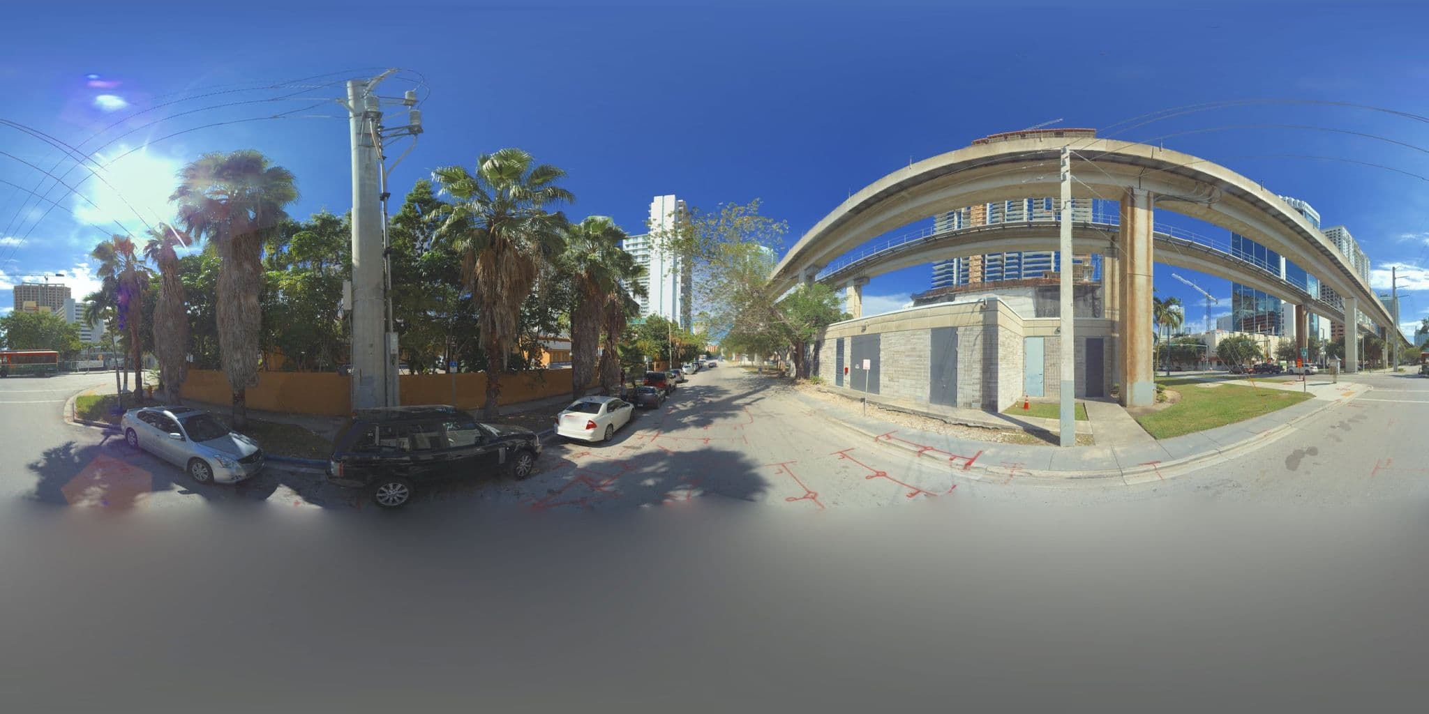 Street view near AC Miami Hotel Downtown & Element Miami Downtown, Miami — © microsoft (CC BY-SA · Mapillary)