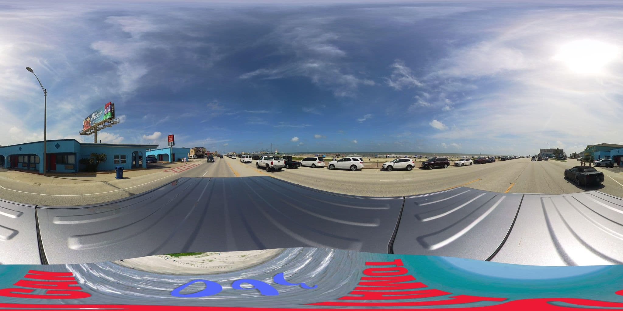 Street view near Econo Lodge, Galveston — © TomatoCan360 (CC BY-SA · Mapillary)