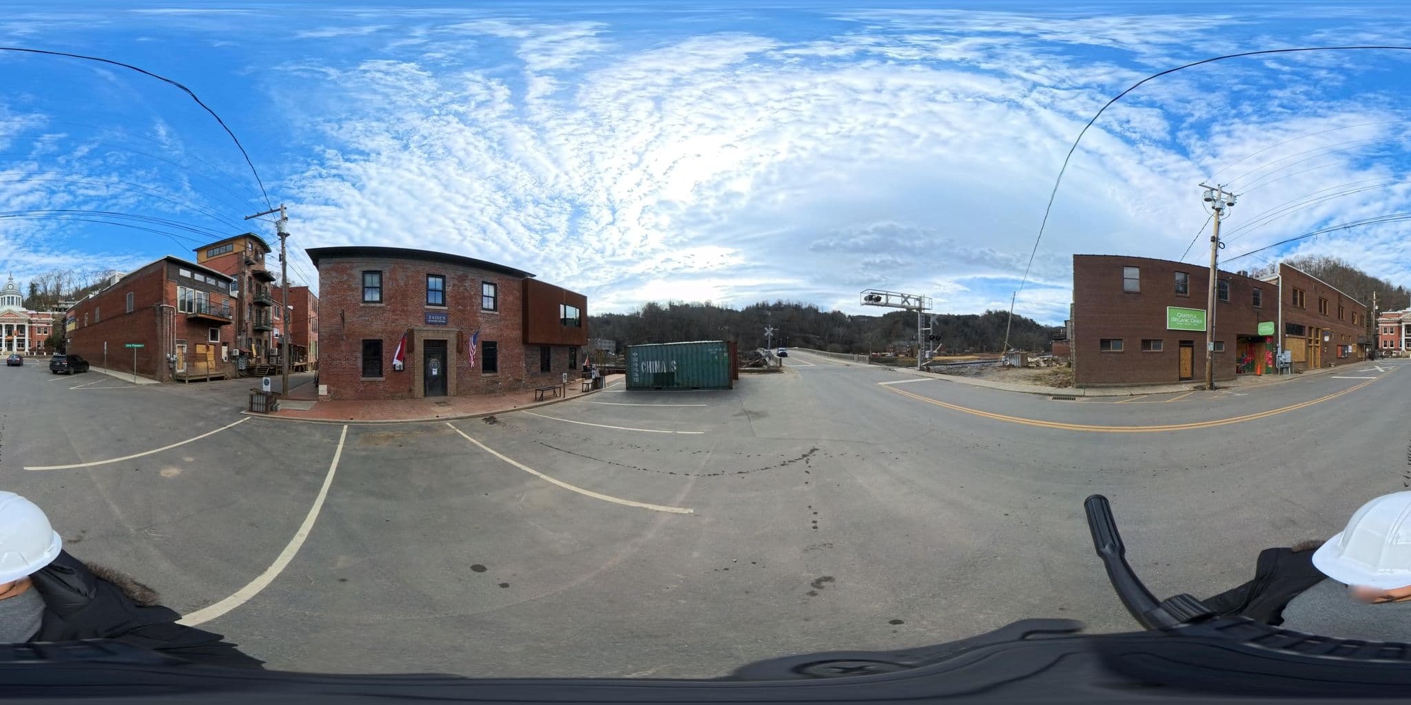 Street view near Old Marshall Jail Hotel, Mars Hill — © BEAMlab (CC BY-SA · Mapillary)