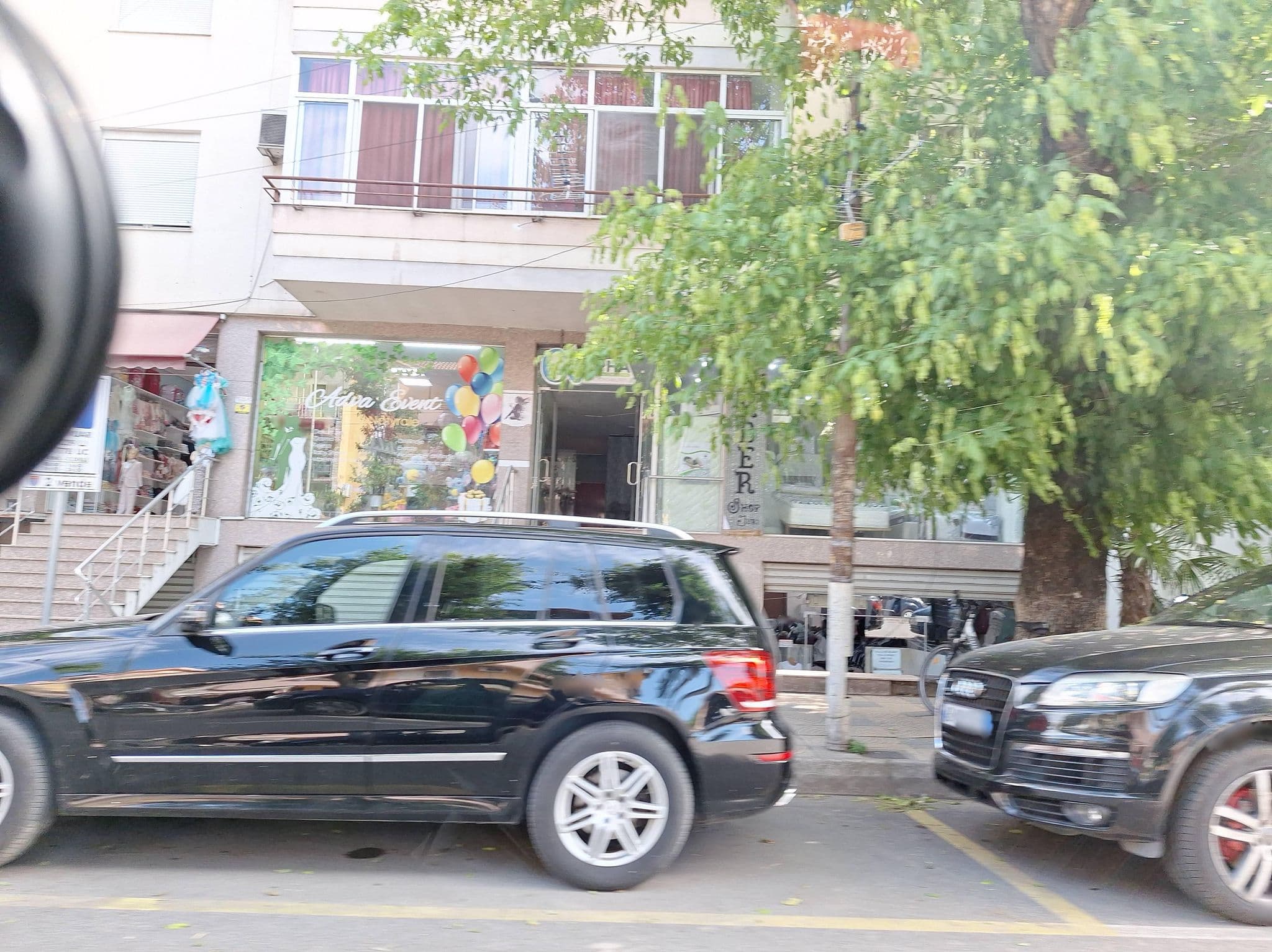 Street view near Belvedere Apartment, Shkodër — © denisju_osm (CC BY-SA · Mapillary)