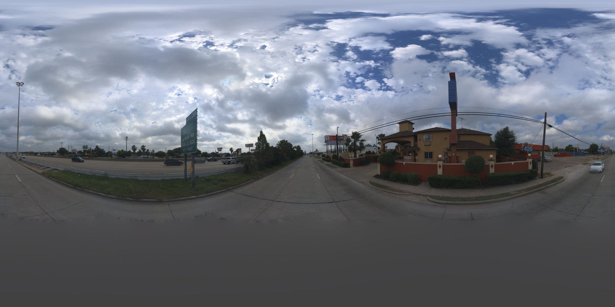 Street view near Moonlight Inn and Suites, South Houston — © microsoft (CC BY-SA · Mapillary)