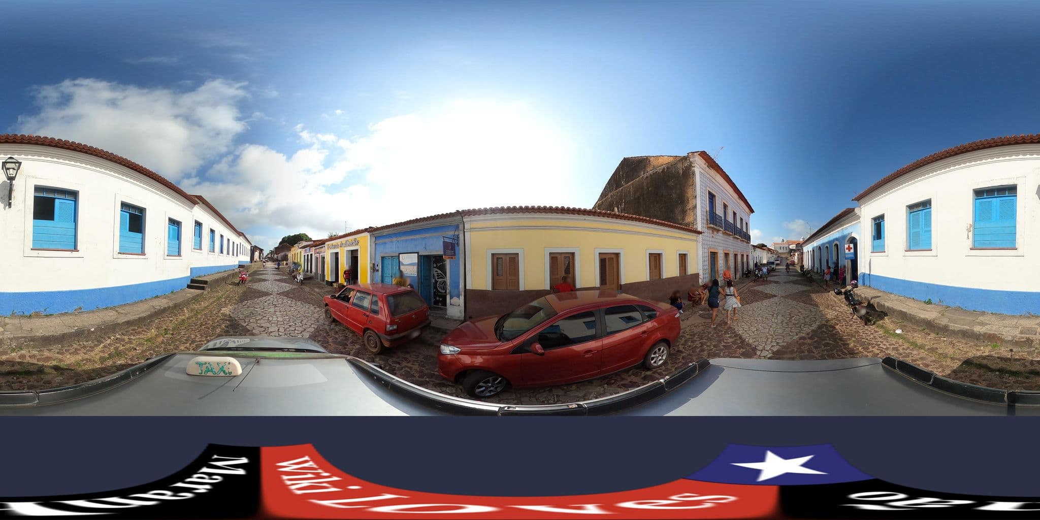 Street view near Restaurante e Pousada da Josefa, Alcântara — © MuitoAlemdasFronteiras (CC BY-SA · Mapillary)