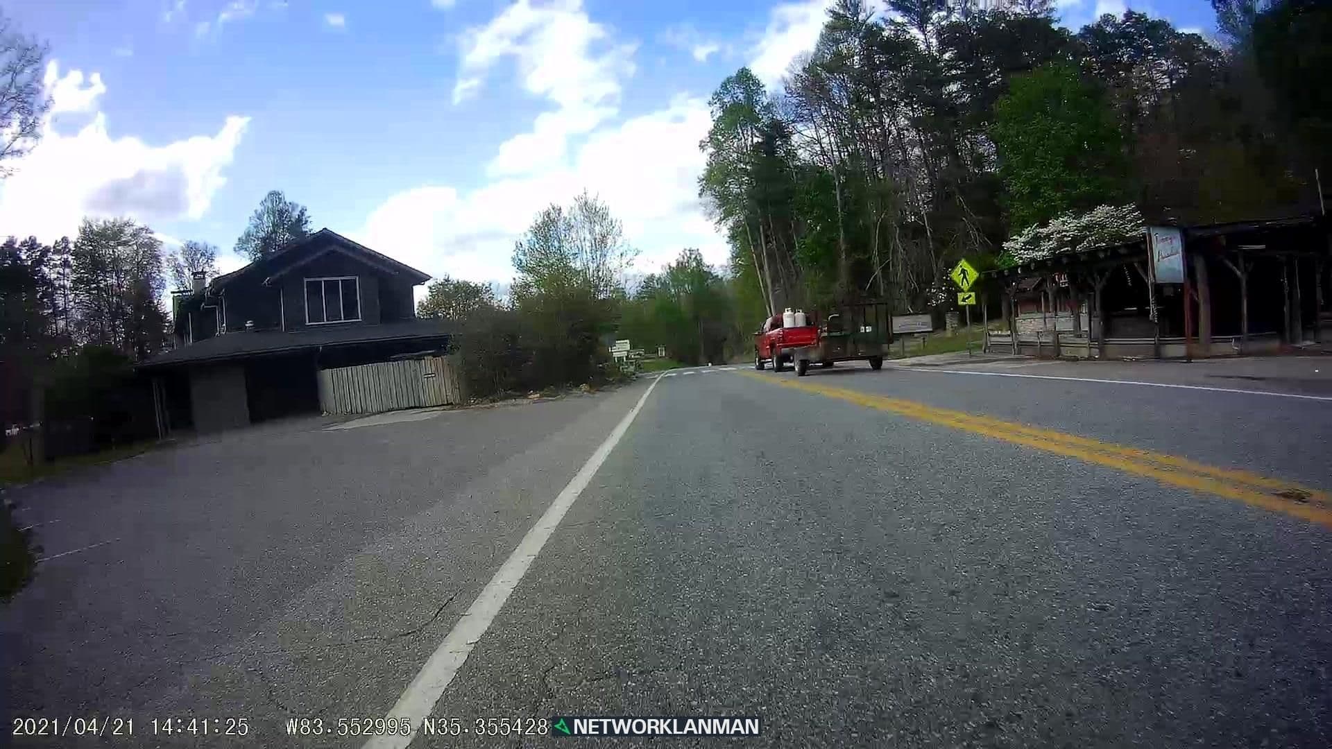 Street view near Nantahala Village Resort, Bryson City — © networklanman (CC BY-SA · Mapillary)