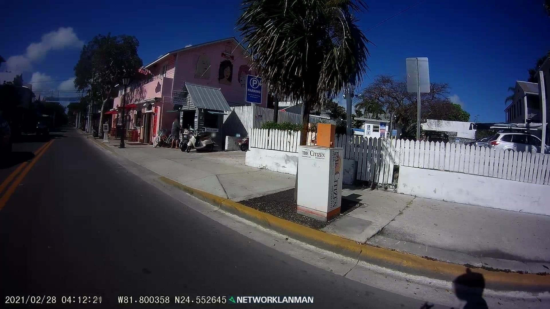 Street view near The Duval House, Key West