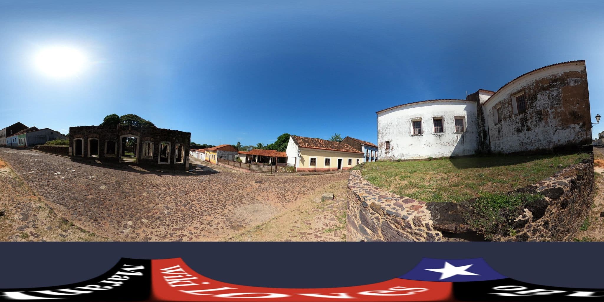 Street view near Pousada La Maison du Baron, Alcântara — © MuitoAlemdasFronteiras (CC BY-SA · Mapillary)