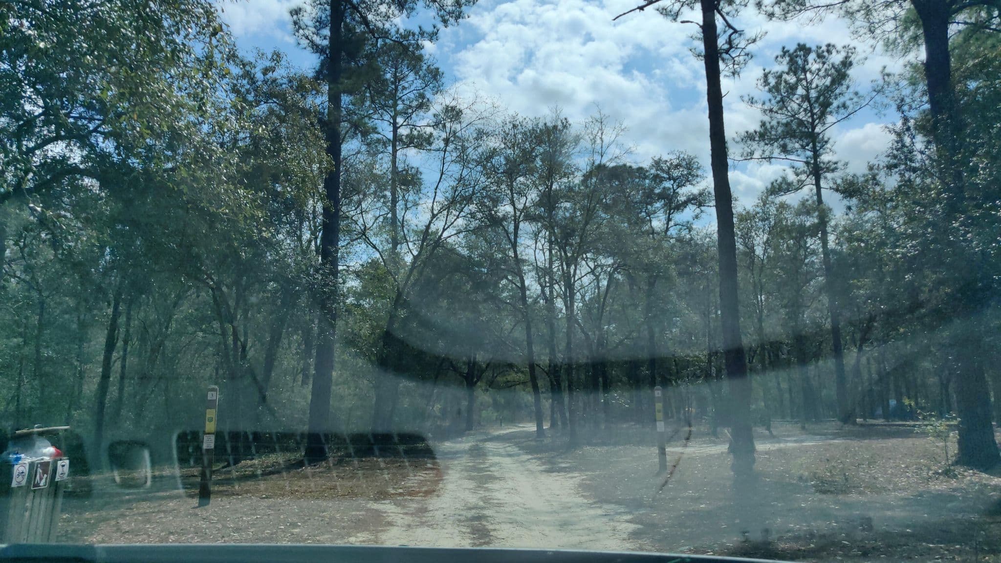 Street view near Bootleggers Campground, Oakleaf Plantation — © jlevente (CC BY-SA · Mapillary)